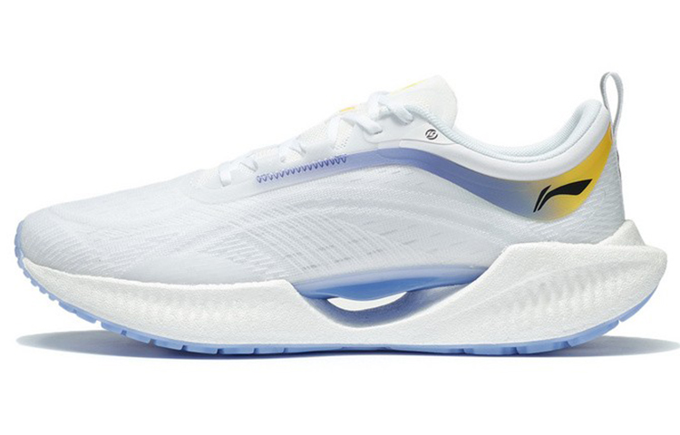 Li Ning Super Light 19 Textile, TPU Cushioning Slip Resistant Abrasion Resistant Reflective Low top Running Shoes