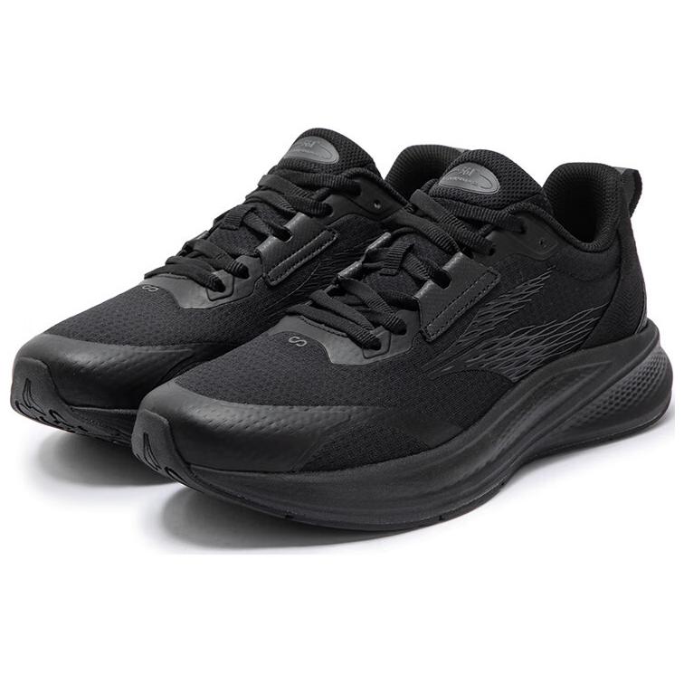 361° Slip Resistant Cushioning Low top Casual Running Shoes Men’s Black