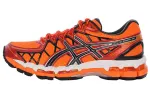 Asics Gel Kayano20 Casual Breathable Low top Running Shoes Men's Coral Orange
