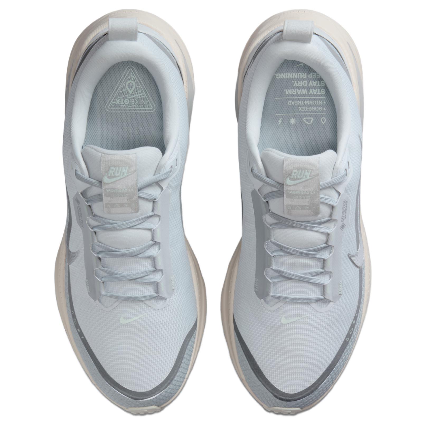 Мужские кроссовки Nike Nike Vomero 18 Gore-Tex (светло-серые) — фото 4