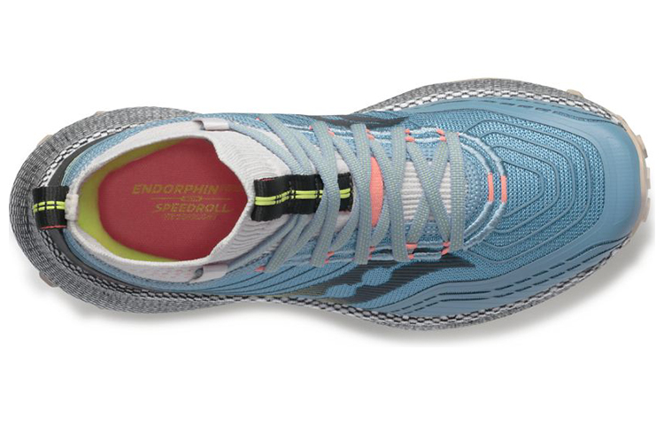 Saucony Endorphin Trail Mid Slate Blue Women’s