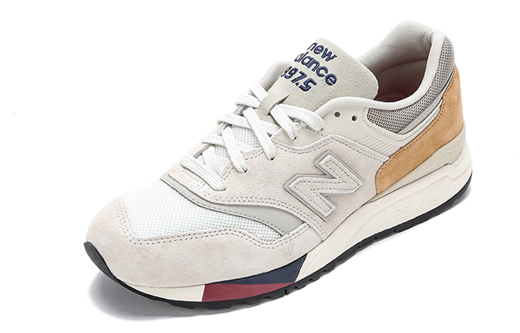 Мужские кроссовки New Balance New Balance NB 997 (серые с коричневым) — Серый / коричневый — фото 2
