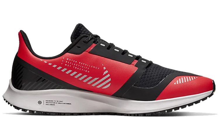 Кроссовки Nike Pegasus 36 Sheld Air Zoom (черно-красный) — Чёрныйкрасный — фото 2