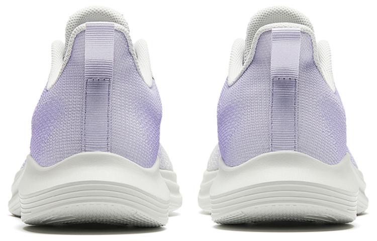 Anta Slip Resistant Abrasion Resistant Slip Resistant Abrasion Resistant Low top Running Shoes Women’s White Purple