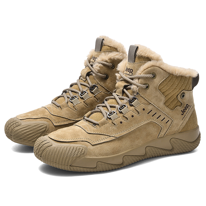 Jeep Mid top Outdoor Shoes Men’s Khaki