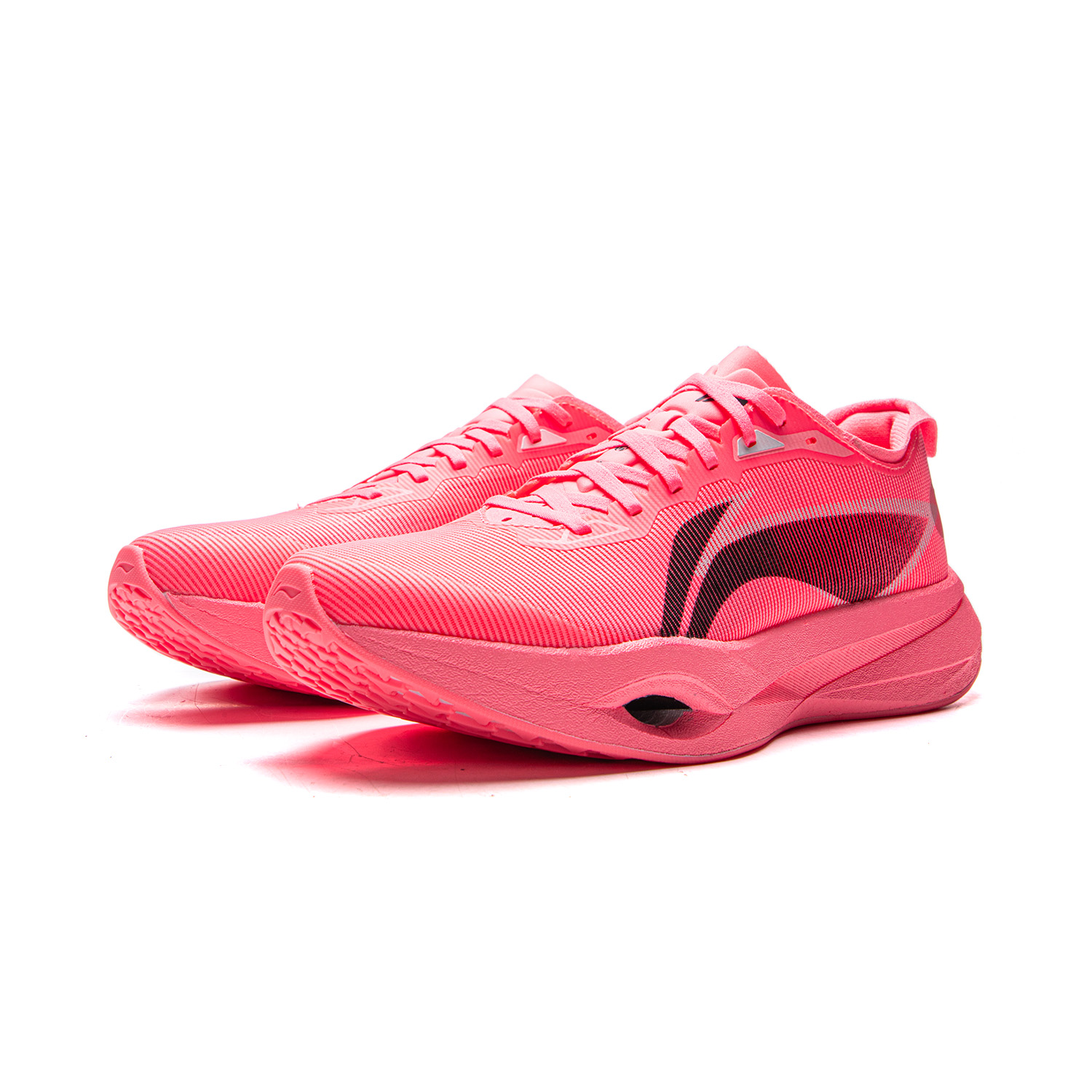 Li Ning Wind Chaser Pro Running Shoes Unisex Low Top Fluorescent Delicate Pink