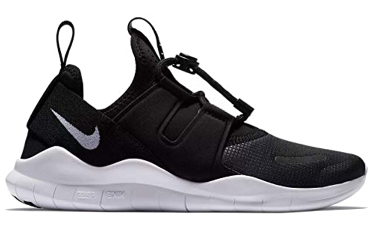 Женские кроссовки Nike Free RN Commuter (черно-белые) — фото 2