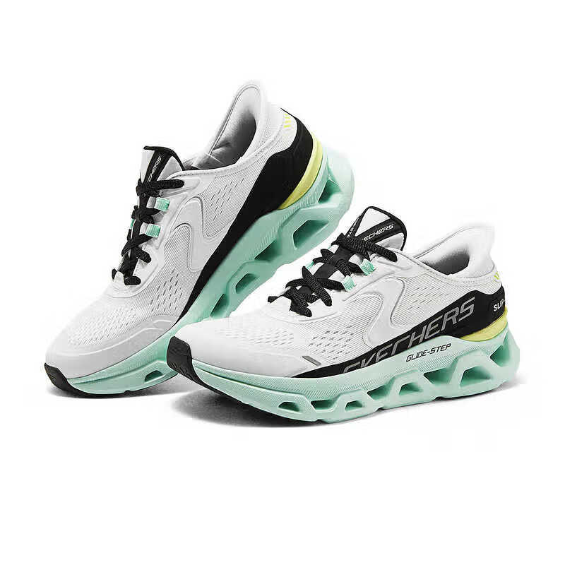 Skechers Glide Step Altus Abrasion Resistant Breathable Low top Running Shoes Women’s White Black