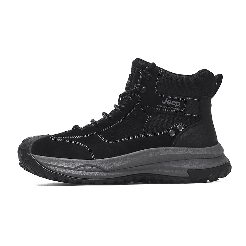 Jeep High top Outdoor Shoes Men’s Black