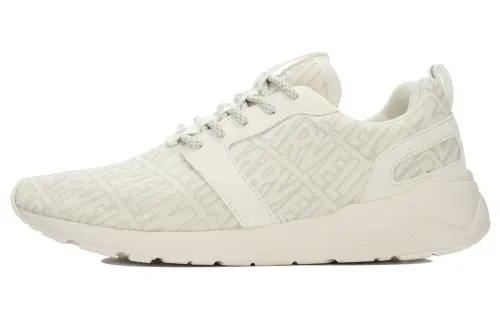 Li Ning Mesh Breathable Low top Running Shoes Women's Ecru