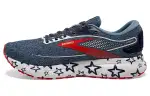 Brooks Trace 2 Adaptive Cushioning Breathable Low top Running Shoes Men's Blue Red