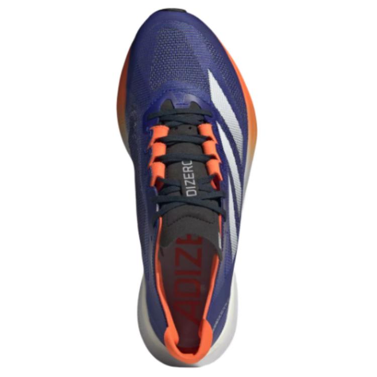 Adidas Adizero Boston 12 Lucid Blue Cloud White Impact Orange