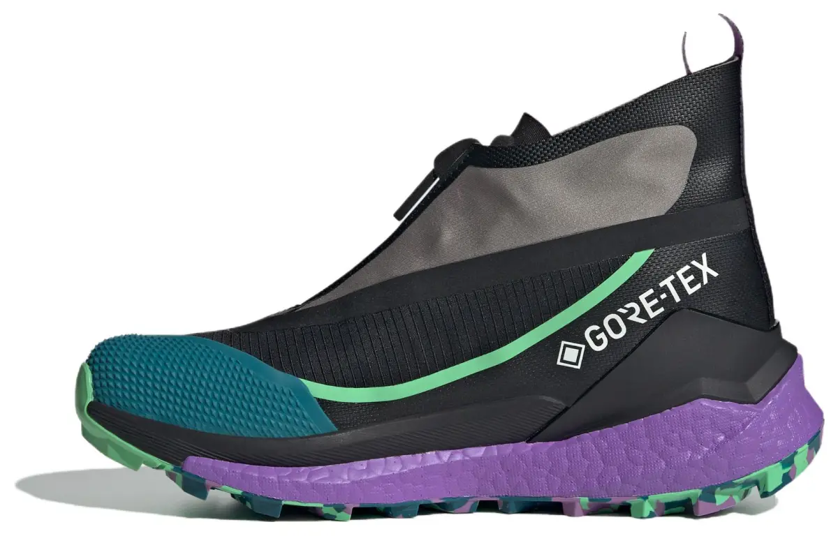 Terrex Free Hiker Stella McCartney x Terrex Free Hiker Adidas GORE-TEX 'Black Lilac Green'