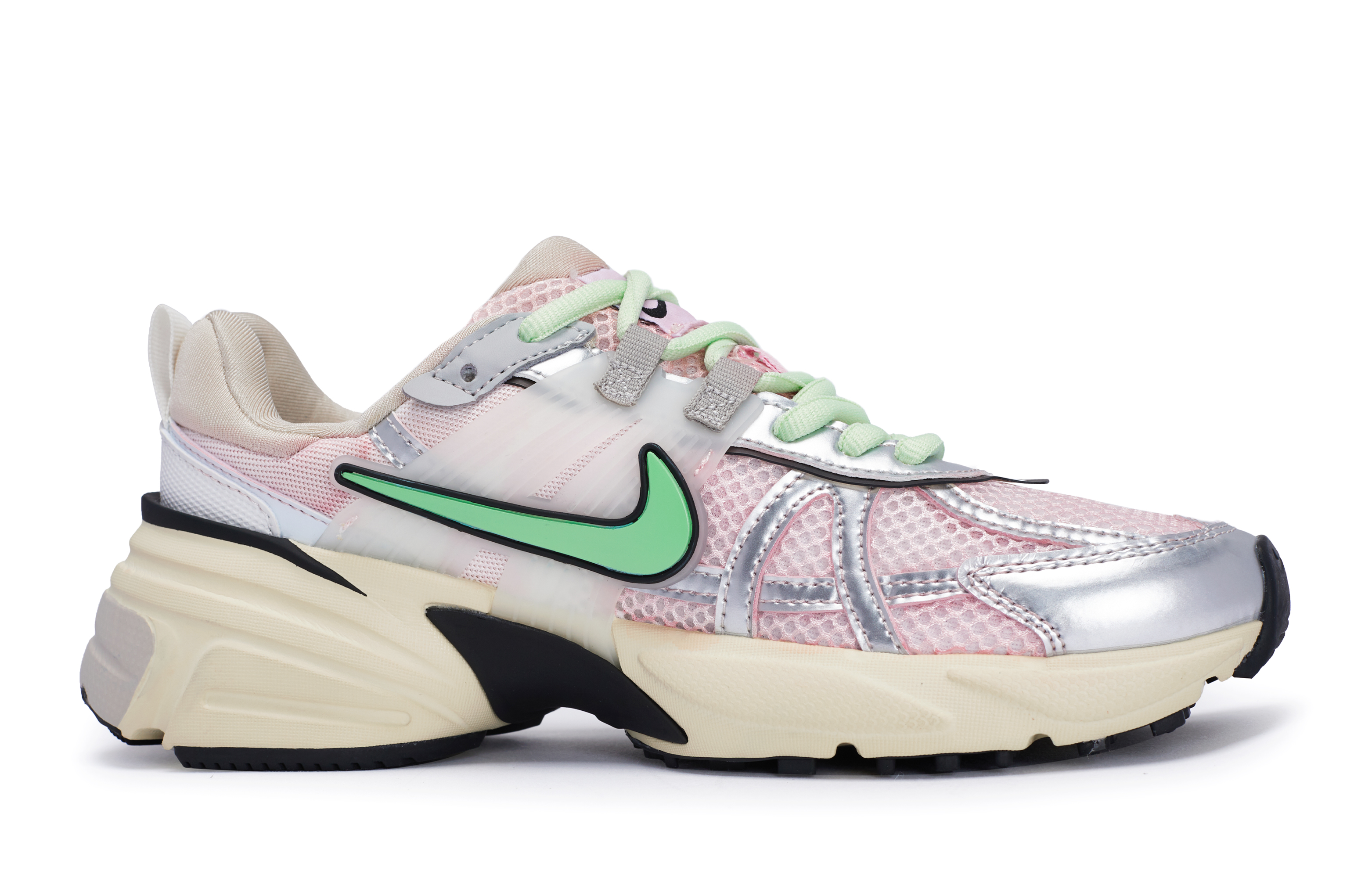 Nike V2K Run Slip Resistant Abrasion Resistant Slip Resistant Abrasion Resistant Low top Casual Running Shoes Women’s