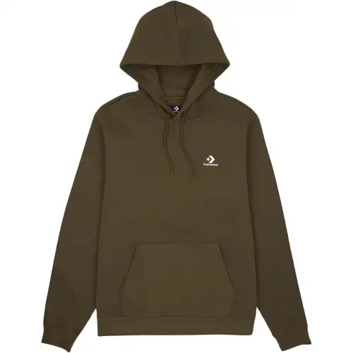 Converse Go To Embroidered Star Chevron Standard Fit Fleece Hoodie
