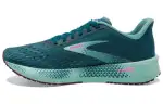 Brooks Hyperion Tempo Comfortable Cushioning, Wear Resistant Low top Running Shoes Women's Green Blue