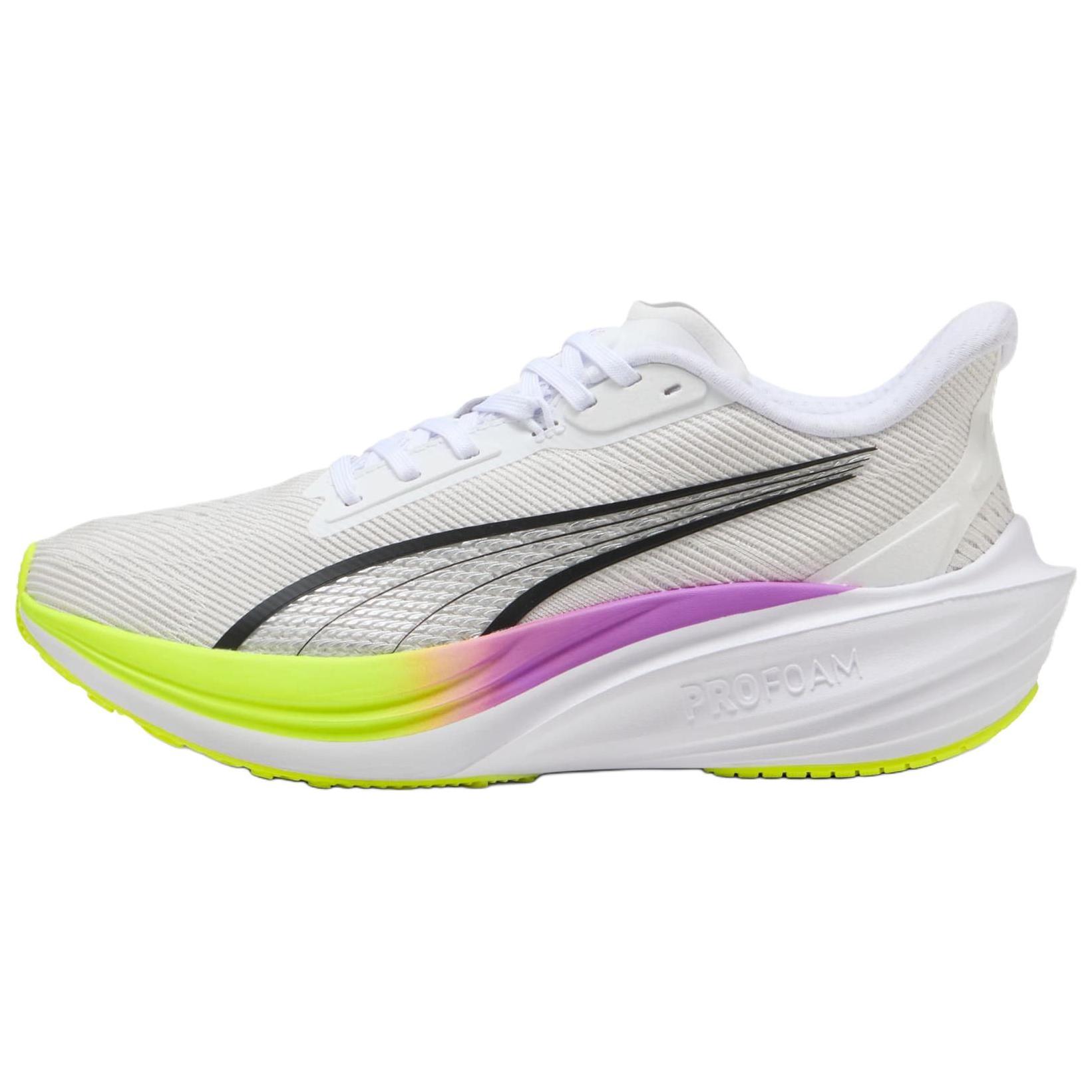 PUMA Darter Pro Slip Resistant Abrasion Resistant Low top Casual Running Shoes Women's White