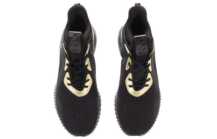 Мужские кроссовки adidas adidas Alphabounce 1 Bounce (черно-золотые) — фото 4