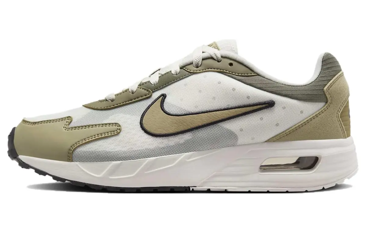 Nike Air Max Solo Low top Casual Running Shoes Men's White Green
