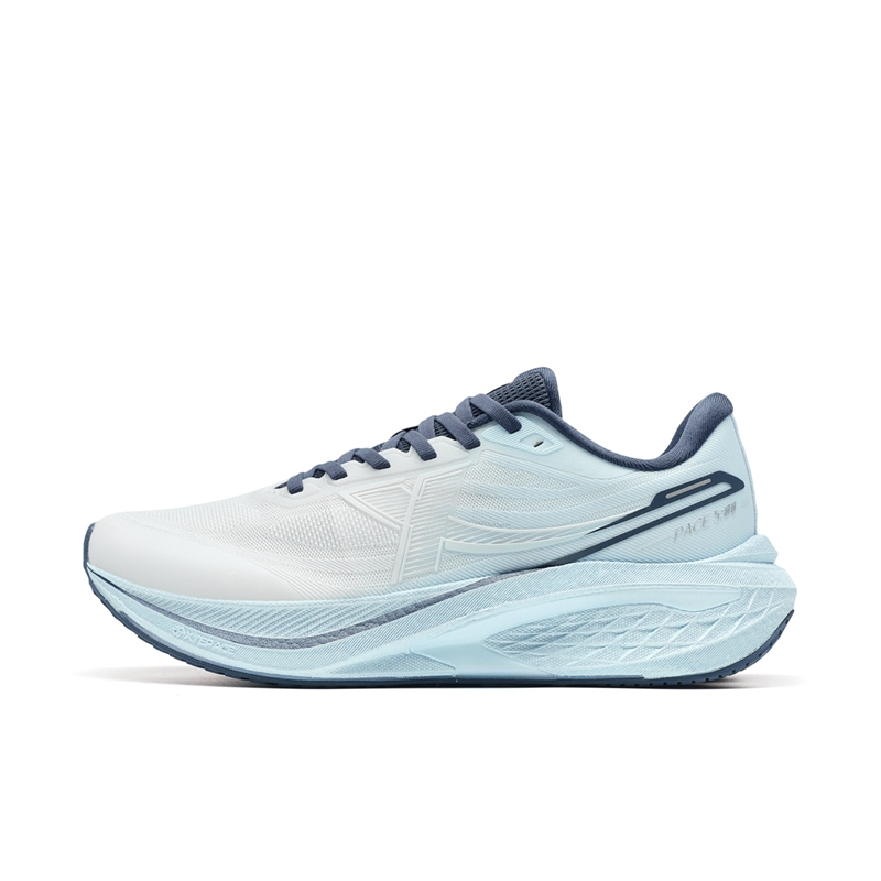 XTEP 5 Speed 3 Wear resistant And Lightweight Low top Casual Training Running Shoes Men’s White Blue