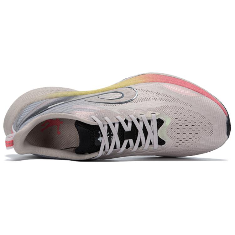QIAODAN Light Speed 5.0 PLUS Cushioning Lightweight Breathable Low top Training Racing Running Shoes Men’s Gray