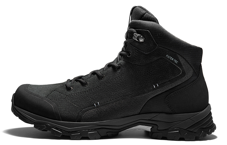 KAILAS Taihang FLT Collection Abrasion Resistant Breathable Slip Resistant Mid top Outdoor Shoes Men’s Ink Black