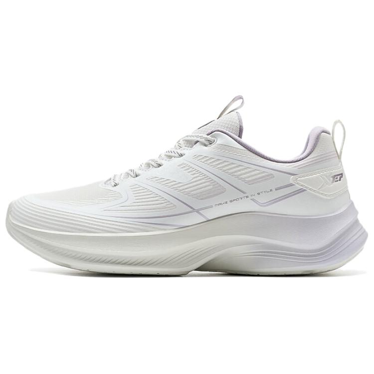 XTEP Abrasion Resistant Breathable Low top Casual Running Shoes Women’s White Purple