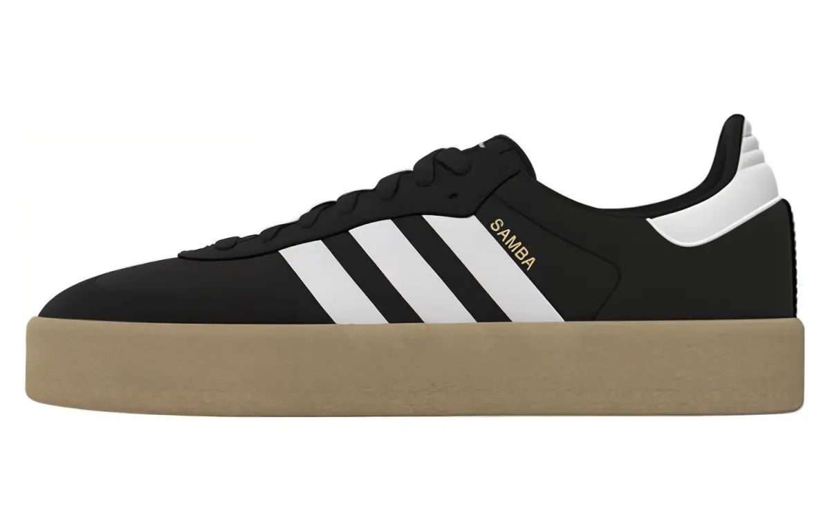 Sambae Wmns Adidas Originals 'Black White Gum' Women's