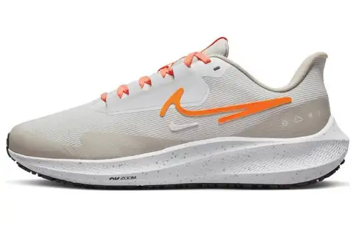 Nike Air Zoom Pegasus 39 Lightweight and Comfortable Low-top Casual Running Shoes Women's Gray Orange