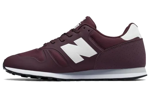 New Balance NB 373 Running Shoes Men's Low Top Dark Red/White/Black