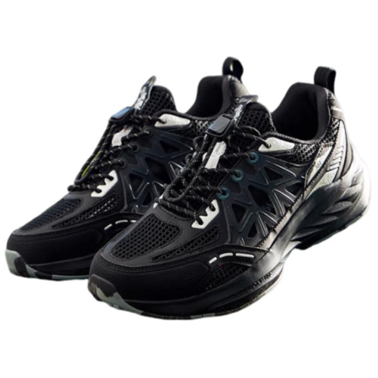 361° Hydrogen Wild Collection Slip Resistant Abrasion Resistant Low top Outdoor Shoes Men’s Black Silver