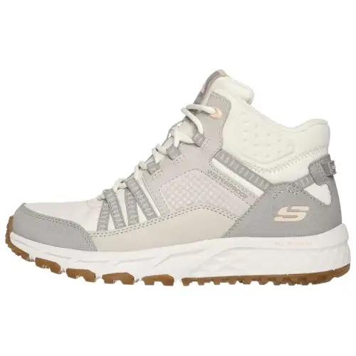 Skechers Escape Plan Comfortable Mid top Outdoor Shoes Women's Ecru