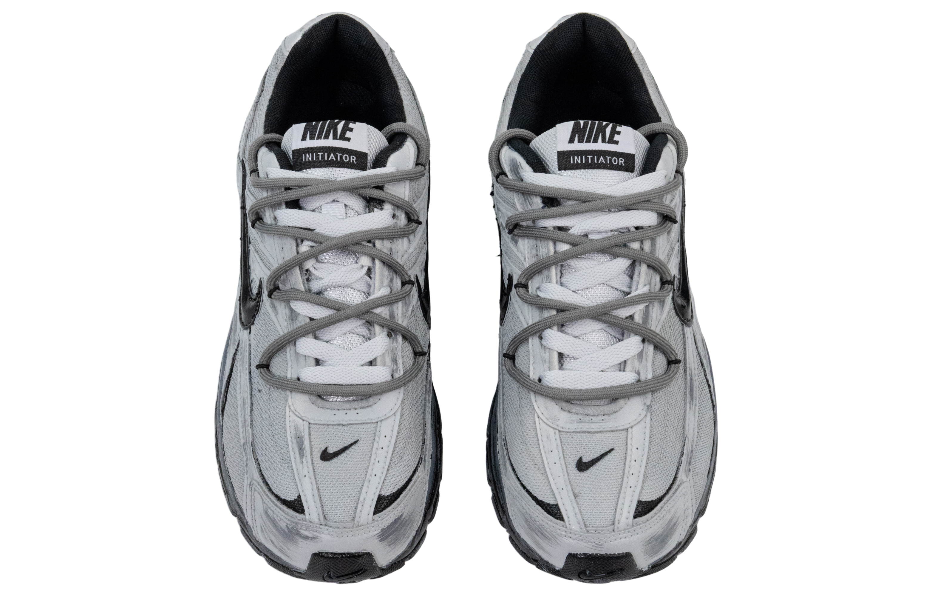 Nike Initiator Cushioning Abrasion Resistant Low top Running Shoes Men’s Gray