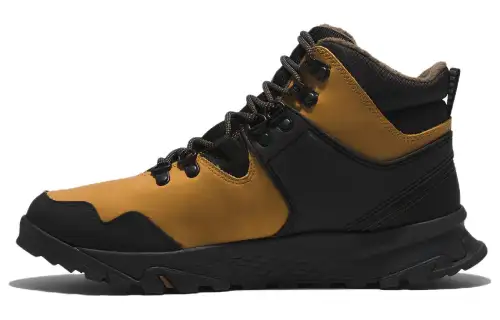 Timberland Lincoln Peak Lincoln Peak Leather Abrasion Resistant Short Outdoor Boots Yellow Black