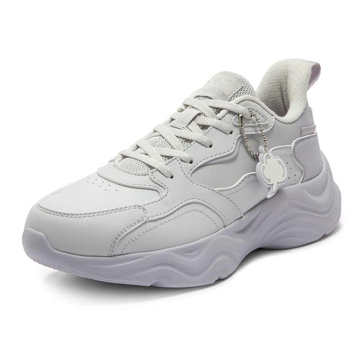 361° Linglong Collection Cushioning Abrasion Resistant Waterproof Low top Running Shoes Women’s Gray Purple