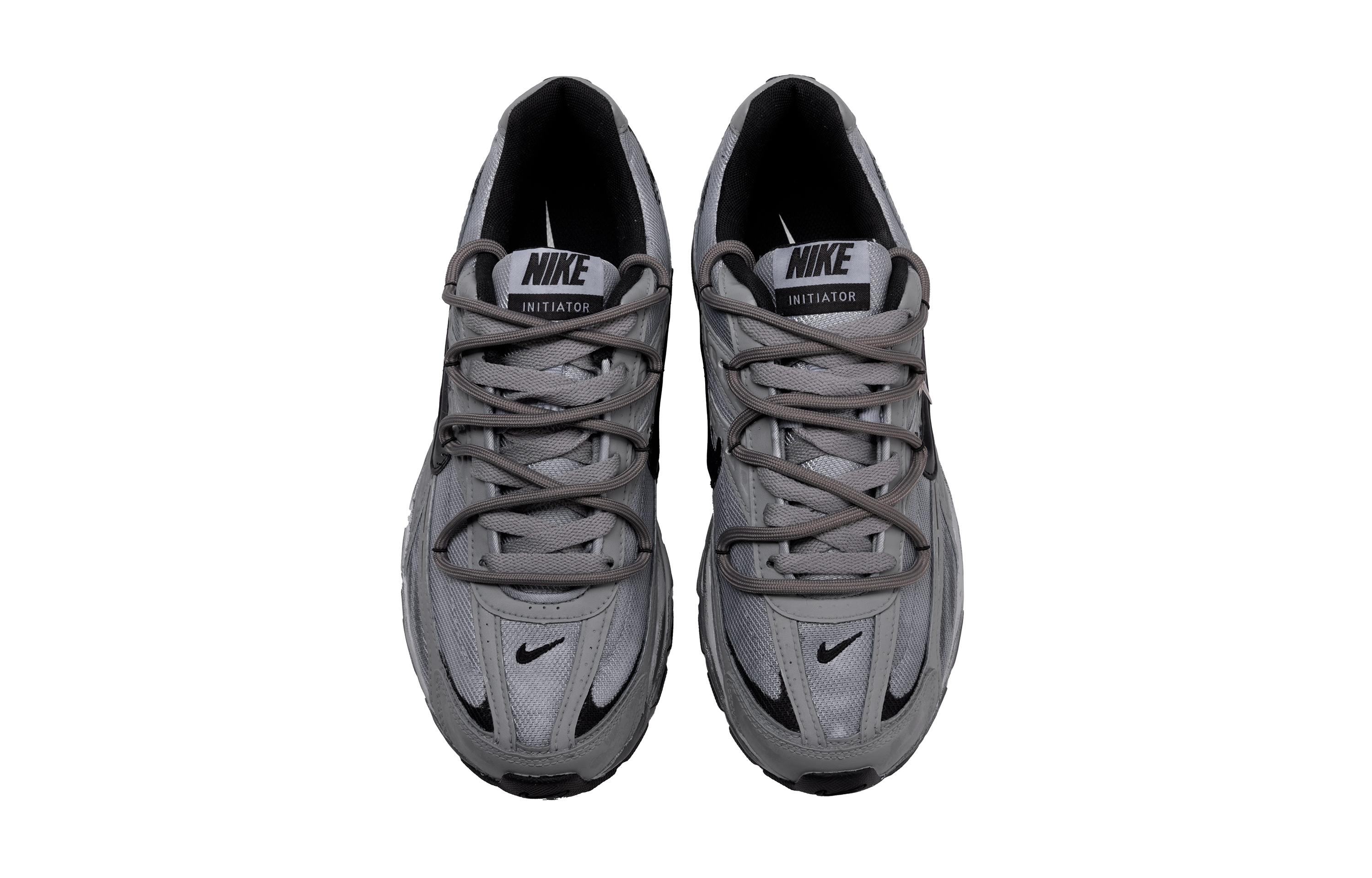 Nike Initiator Slip Resistant Low top Running Shoes Men’s Gray