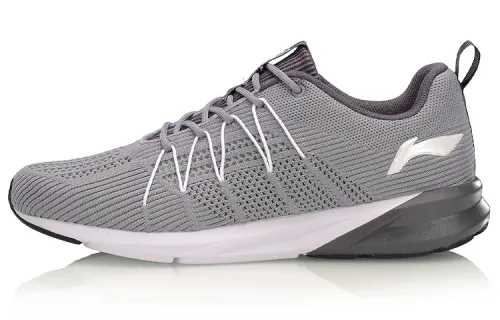 Li Ning Cushioning Slip Resistant Abrasion Resistant Coverage Low top Running Shoes Unisex