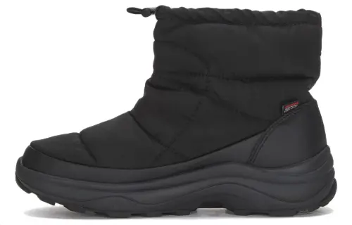 THE NORTH FACE Bootie Short Leather Thermal Abrasion Resistant Short Outdoor Boots Men's Black