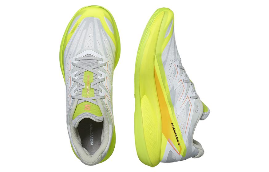 SALOMON Phantasm 2 Fabric Breathable And Resilient Low top Running Shoes Men’s White