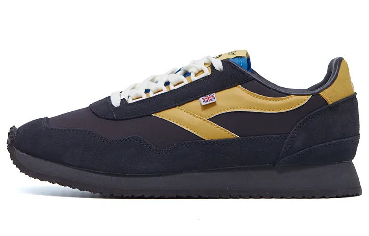 Norman Walsh Vintage Cushioning Slip Resistant Abrasion Resistant Coverage Low top Casual Running Shoes Unisex Black