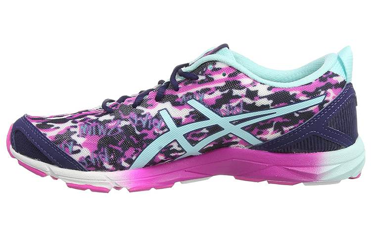 Asics Gel Hyper Tri Abrasion Resistant Low top Running Shoes Women's Purple Blue