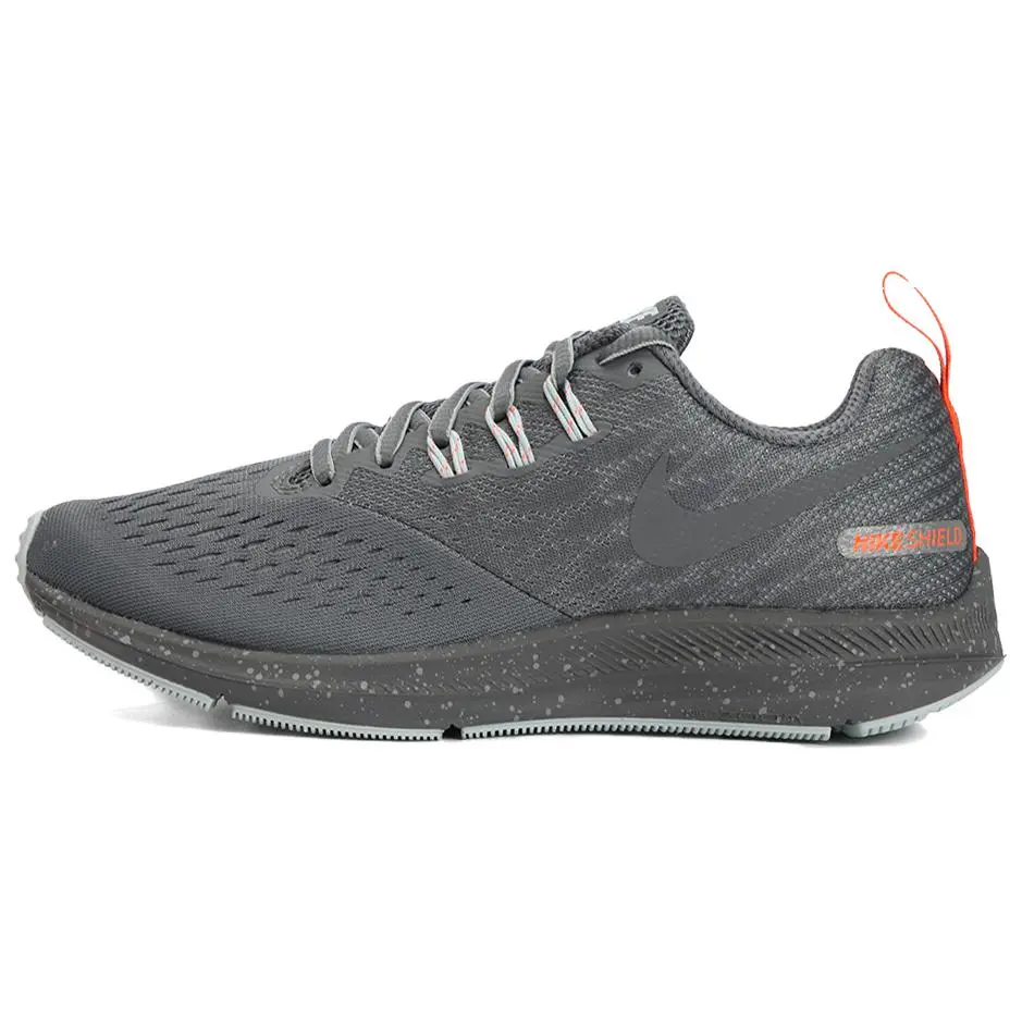 Nike Zoom Winflo 4 Slip Resistant Abrasion Resistant Low top Casual Running Shoes Women's Gray