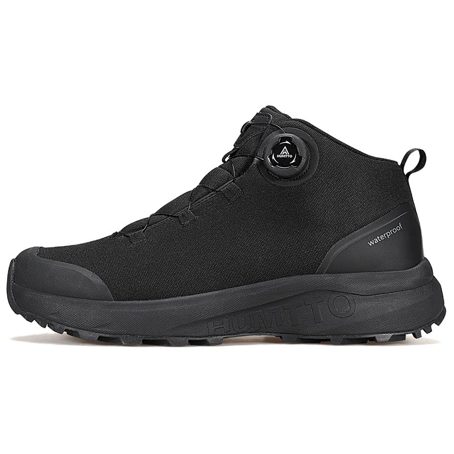 HUMTTO Cushioning Abrasion Resistant Support Cushioning Abrasion Resistant Support High top Outdoor Shoes Men’s Black