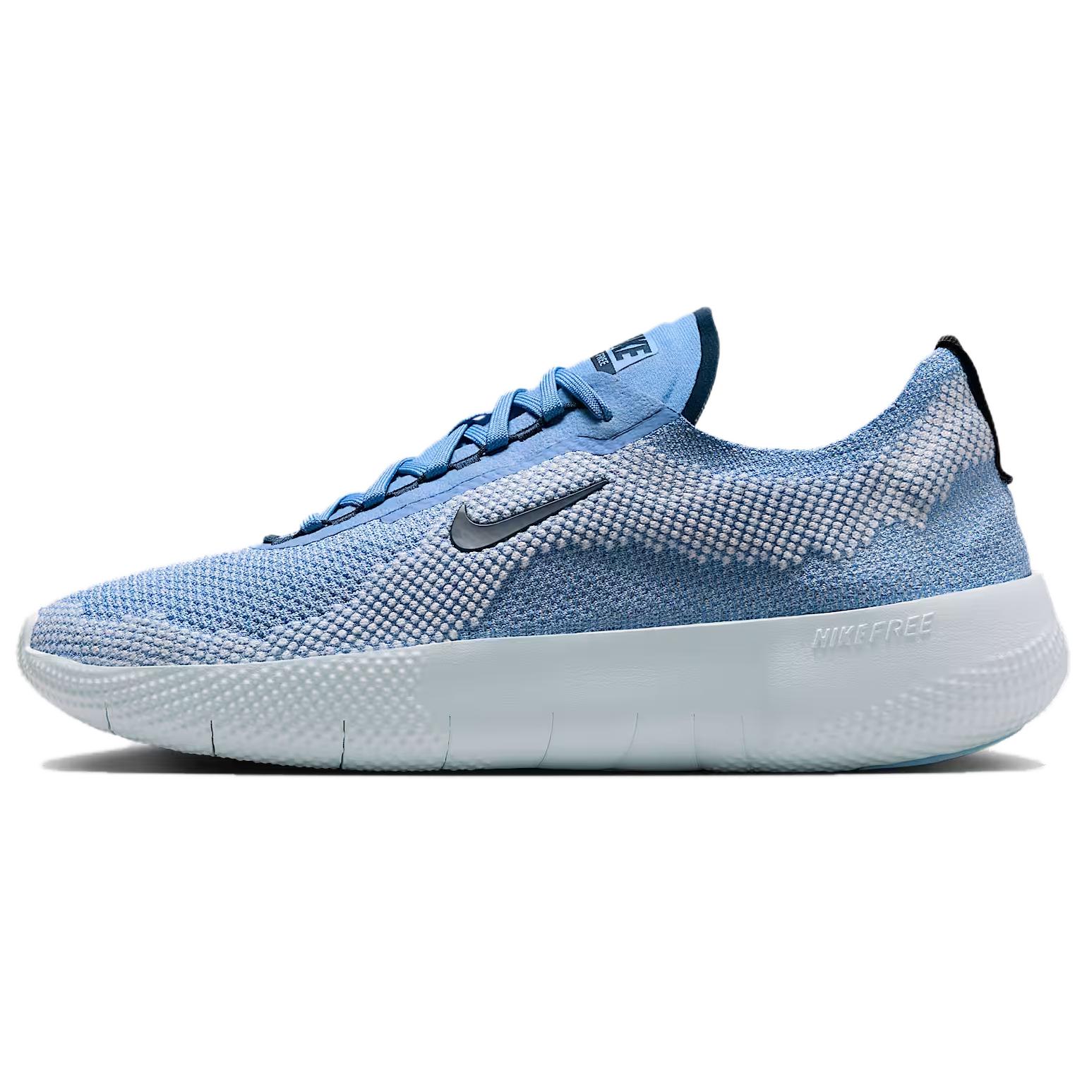Nike Free 2025 Abrasion Resistant Low top Running Shoes Men’s Blue