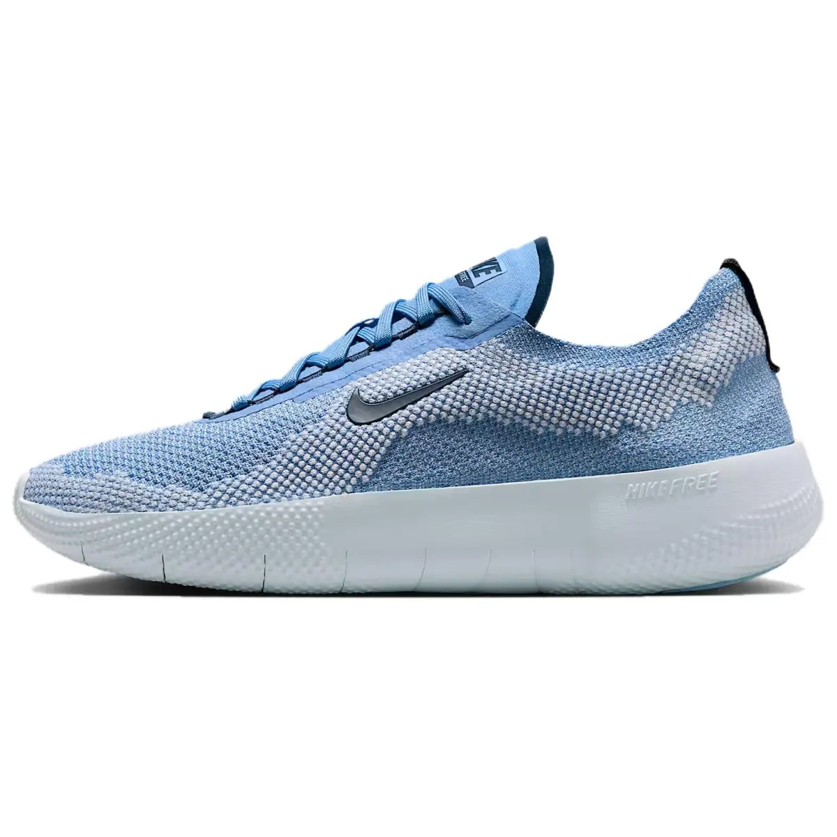 Nike Free 2025 Breathable Low top Running Shoes Men's Blue