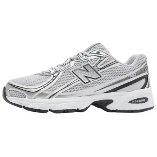 New Balance NB 740 Soft And Comfortable Low top Casual Running Shoes Men's White