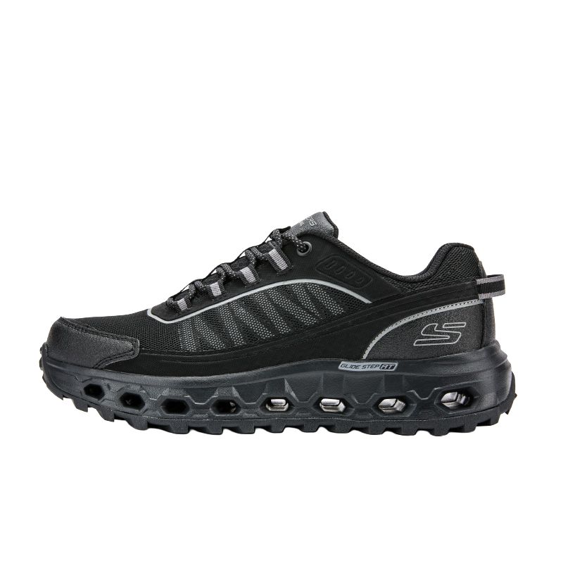 Skechers GLIDE STEP At Abrasion Resistant Low top Outdoor Shoes Men’s Black
