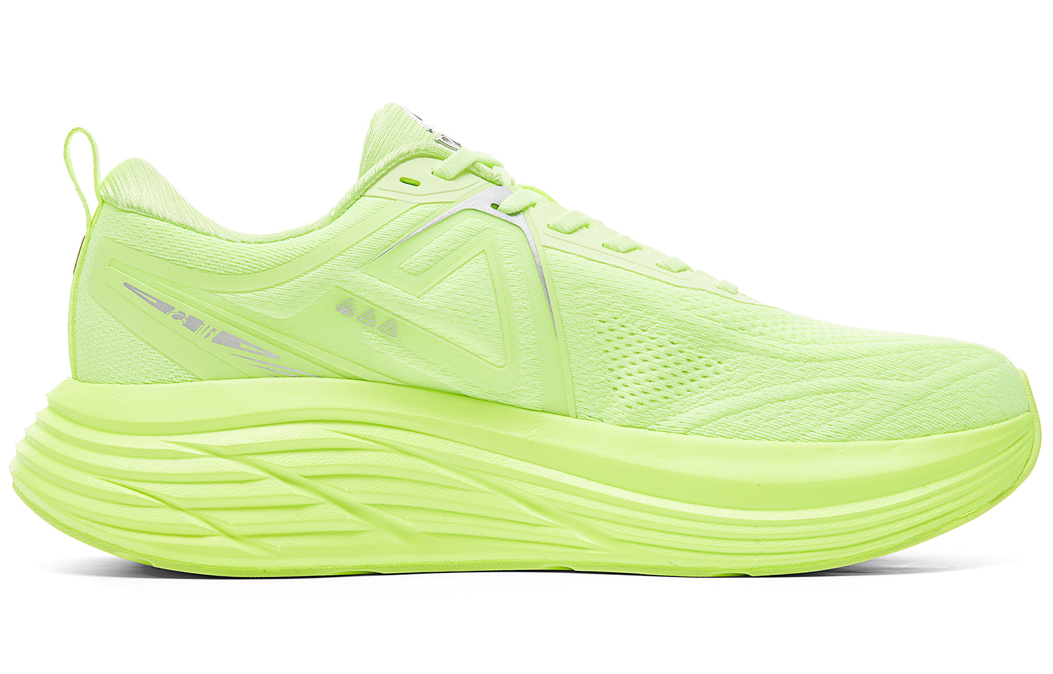 PEAK Abrasion Resistant Impact Resistant Rebound Low top Training Running Shoes Men’s Neon Green