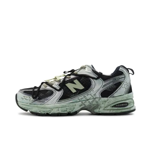 New Balance NB 530 Xiao Xi Running Shoes Unisex Dark Tea Cyan