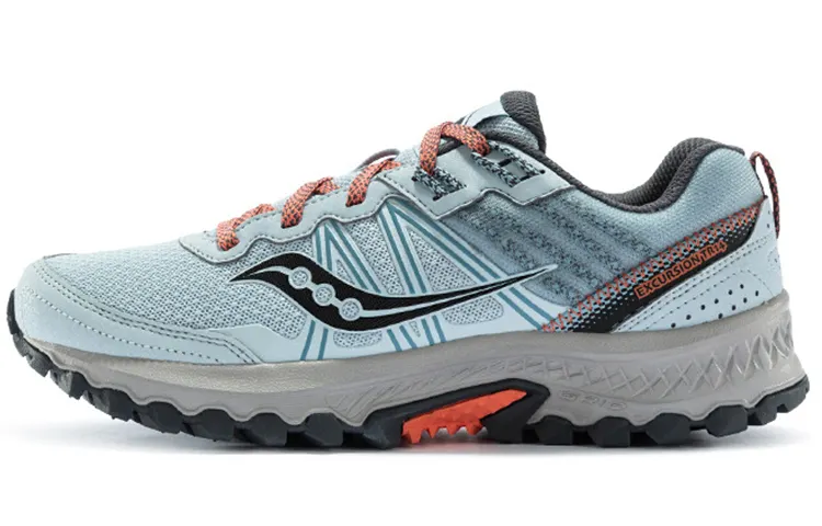 Saucony Excursion Hiking 14 TR Low top Running Shoes Women's Light Blue